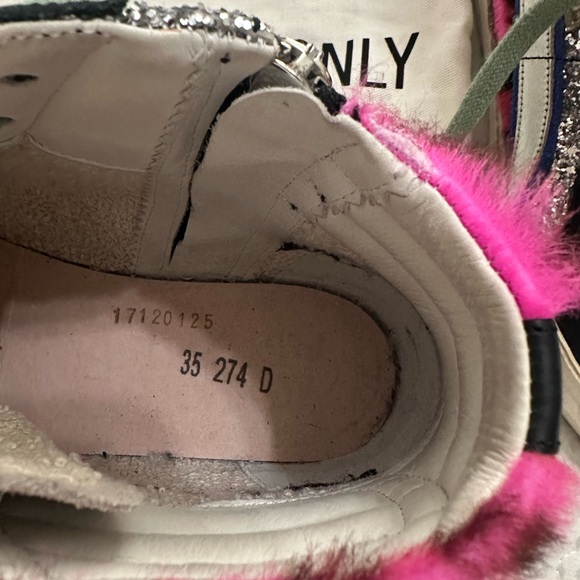Golden Goose HTF Slides - Pink, Silver, and Yellow size 35 - Picture 8 of 9